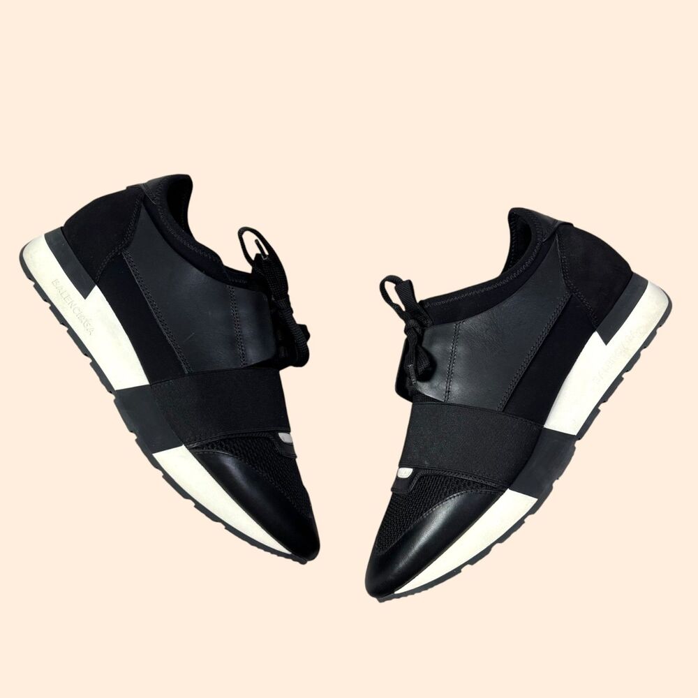 Balenciaga Race Runners Black